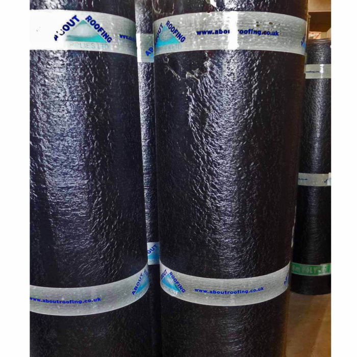 About Roofing SBS Torch-On Felt - Cap Sheet - 8m x 1m - 545mm - Charcoal Mineral main product photo