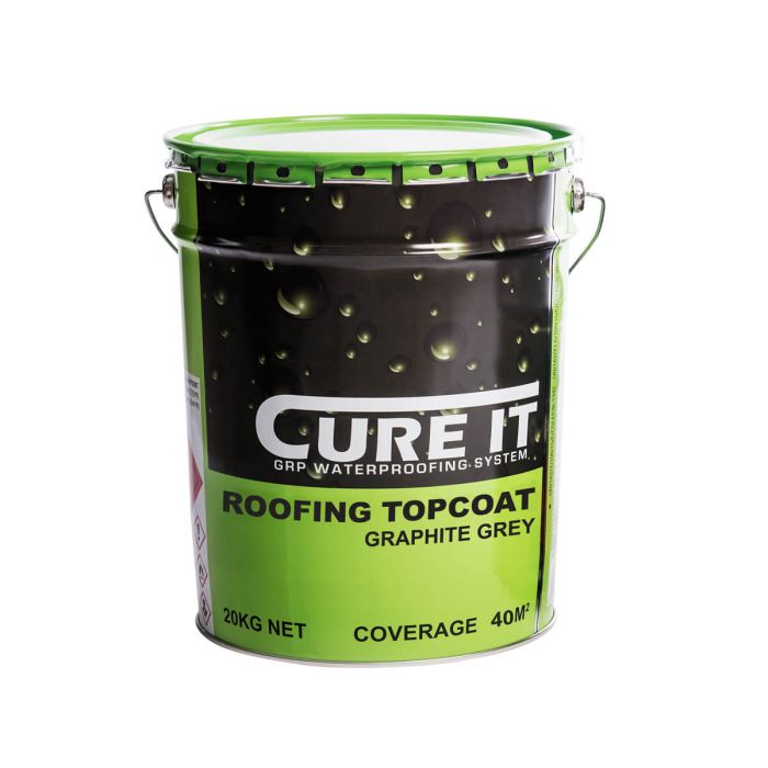 Cure It GRP Topcoat - 20kg - Graphite Grey main product photo
