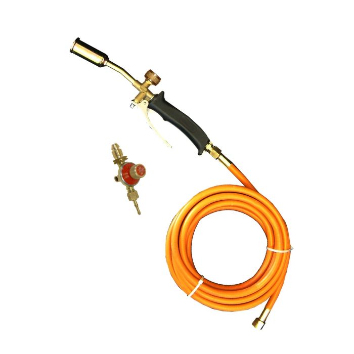Fine Detail Gas Torch Kit - 100mm Neck - 5m Hose - With Regulator main product photo