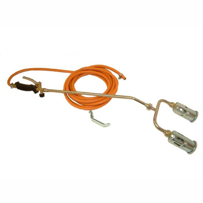 Multi-Head Gas Torch Kit - 2 Heads - 600mm Neck - 5m Hose - With Regulator main product photo