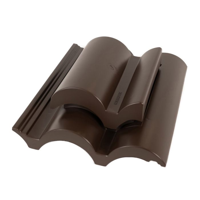 Klober Roof Tile Vent for Marley Bold Roll Roof Tiles Brown main product photo