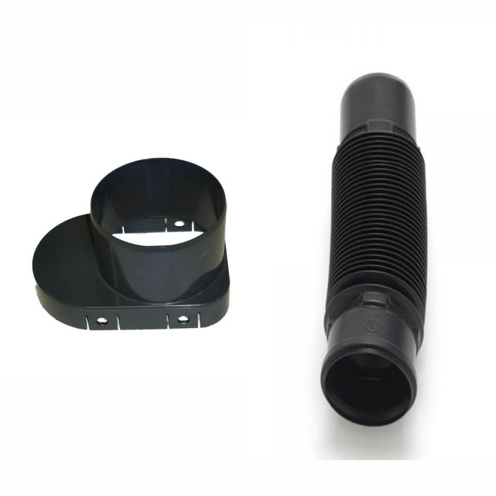 Klober Uni-Line Universal Roof Tile Vent Adaptor & Flexipipe - 100mm main product photo