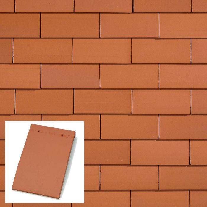 Koramic 301 Plain Roof Tile - Clay - 270mm x 170mm main product photo