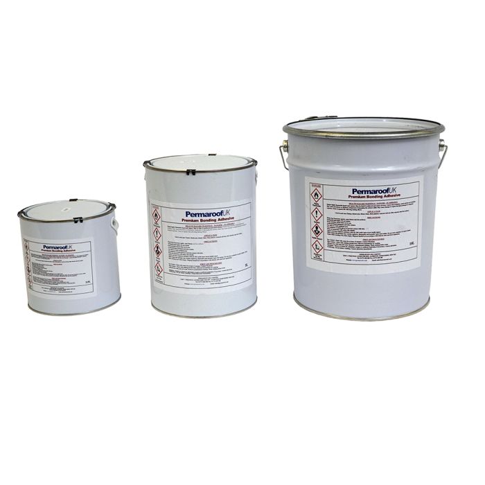 Permaroof Bonding Adhesive for EPDM Rubber Roofing - 2.5L, 5L or 10L main product photo