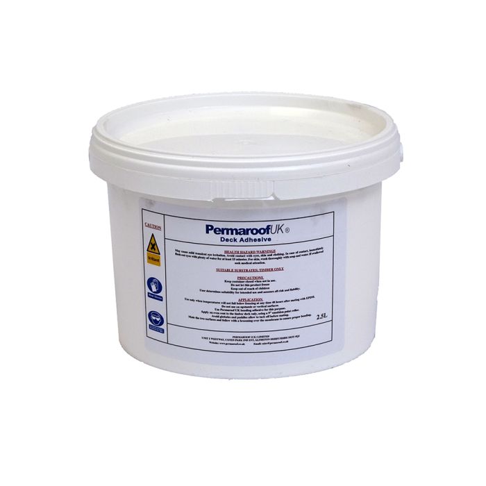 Permaroof EPDM Water-Based Adhesive - 2.5L, 5L or 10L main product photo