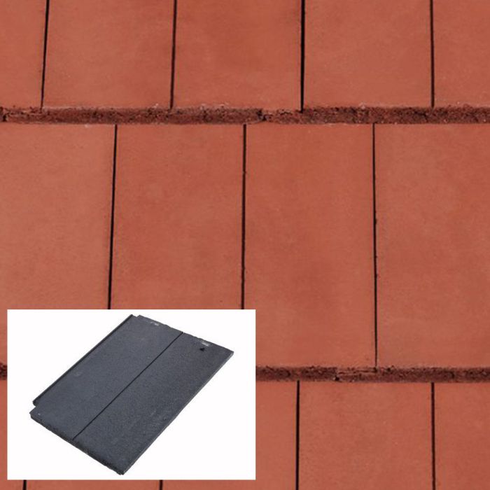 Redland Mockbond Mini Stonewold Flat Profile Concrete Roof Tiles main product photo