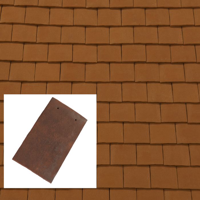 Sandtoft Barrow Handcrafted Clay Plain Roof Tile main product photo