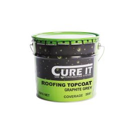 GOODGRIEF!グッドグリーフROUGH-COT HENLEYNECKTOP Cure It GRP Roofing Topcoat 10kg Graphite Grey For Flat Roofing