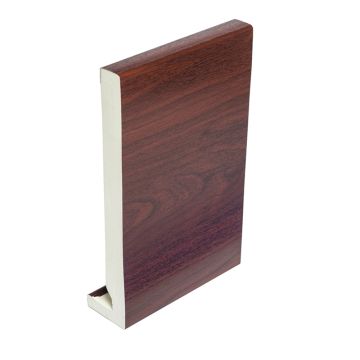 16mm Fascia Board uPVC 200mm x 5 Metre Rosewood