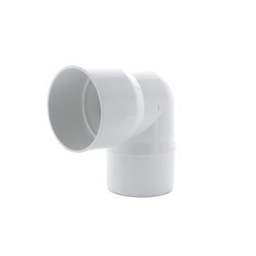 Hunter 68mm Round Downpipe 2 Hole Bracket White