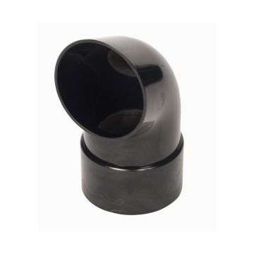 Kayflo 68mm Round Downpipe Shoe Black