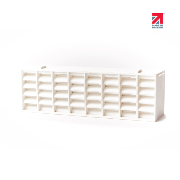 Easy Trim Combination Airbrick White
