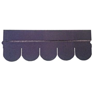 ARS Scalloped Roof Felt Shingles 3 Square Metre Pack Black - from About Roofing Supplies Limited