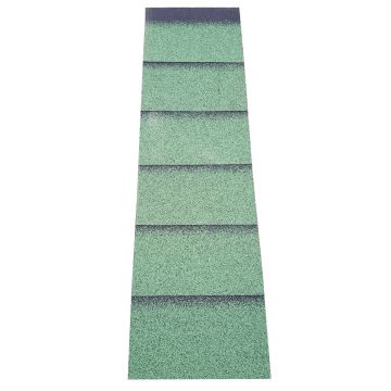 ARS Hip & Ridge Strip For Roof Felt Shingles 9 l/m Green - from About Roofing Supplies Limited