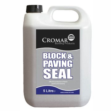 Cromar Block and Paving Seal 5 litre  - from About Roofing Supplies Limited