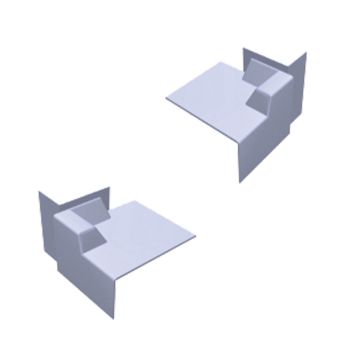 Cure It GRP Roofing C2 Left / Right Hand GRP edge trim - from About Roofing Supplies Limited
