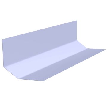 Cure It GRP Roofing D260 260mm Fillet Trim For Abutments 3mtr - from About Roofing Supplies Limited