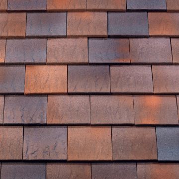 Marley Eternit Hawkins Single Camber Clay Machine Made Plain Roof Tile Fired Sienna - from About Roofing Supplies Limited