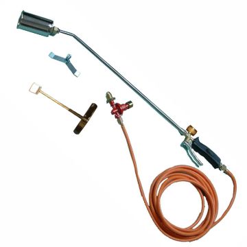Gas Torch Kit 350mm Neck 10 mtr Hose & Regulator   - from About Roofing Supplies Limited