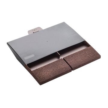 Klober Plain Roof Tile Vent For Concrete Or Machine Made Clay Roof Tiles Granulated Brown - from About Roofing Supplies Limited