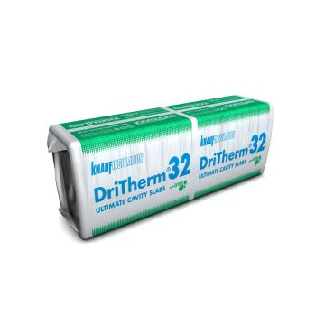 Knauf Dritherm 32 Cavity Slabs 100mm 3.28m2 (2400407) - from About Roofing Supplies Limited