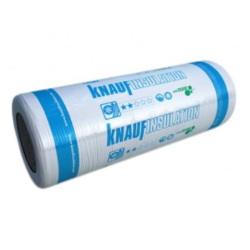 Knauf Earthwool Loft Roll 44 Glass Mineral Insulation 150mm 7.353 m2 Roll - from About Roofing Supplies Limited