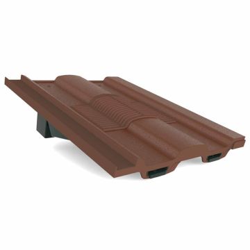 Manthorpe GTV CS SB Castellated Roof Tile Vent Brown - from About Roofing Supplies Limited