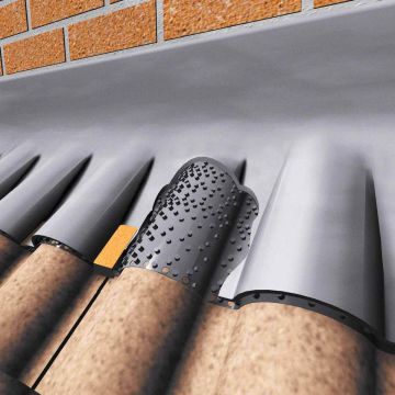 Manthorpe G1105 Flash Vent Ventilating Abutment Strip 3mtr x 235mm  - from About Roofing Supplies Limited