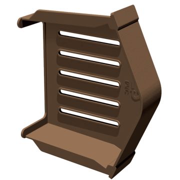 Manthorpe Smart Dry Verge System GDV EC BR Eaves Closer Brown  - from About Roofing Supplies Limited