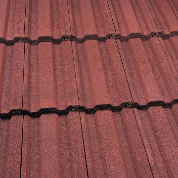 Marley Ludlow Plus Interlocking Concrete Roof Tiles Dark Red - from About Roofing Supplies Limited