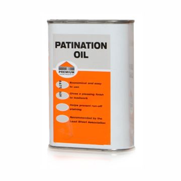 Patination Oil For Lead 1.0 litre - from About Roofing Supplies Limited