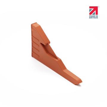 Easy Trim Peep Vent Buff/Terracotta/Clear