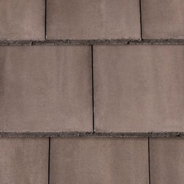 Redland Mini Stonewold Flat Profile Concrete Roof Tiles Colour 36 Tudor Brown - from About Roofing Supplies Limited