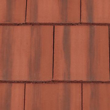 Redland Mini Stonewold Flat Profile Concrete Roof Tiles Colour 39 Farmhouse Red - from About Roofing Supplies Limited