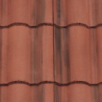 Redland Regent Concrete Interlocking Roof Tiles Colour 39 Farmhouse Red - from About Roofing Supplies Limited