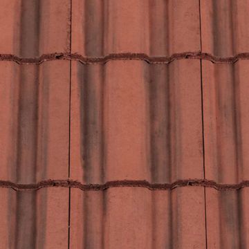 Redland Renown Concrete Interlocking Roof Tiles Colour 39 Farmhouse Red - from About Roofing Supplies Limited