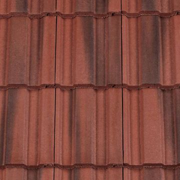 Redland 49 Concrete Interlocking Roof Tiles Rustic Red Colour 78 - from About Roofing Supplies Limited