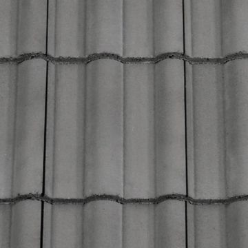 Redland Double Roman Concrete Interlocking Roof Tiles Colour 30 Slate Grey - from About Roofing Supplies Limited