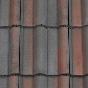Redland Double Roman Concrete Interlocking Roof Tiles Colour 53 Breckland Black - from About Roofing Supplies Limited