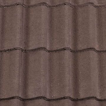 Redland Grovebury Concrete Interlocking Roof Tiles Colour 02 Granulated Brown - from About Roofing Supplies Limited
