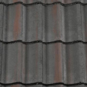 Redland Grovebury Concrete Interlocking Roof Tiles Colour 53 Breckland Black - from About Roofing Supplies Limited