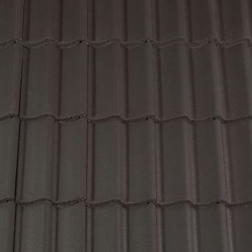 Redland Grovebury Concrete Interlocking Roof Tiles Colour 77 Charcoal Grey - from About Roofing Supplies Limited