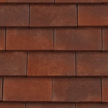 Redland Rosemary Classic Machine Made Clay Plain Roof Tile Col 83 Heather Brindle  - from About Roofing Supplies Limited