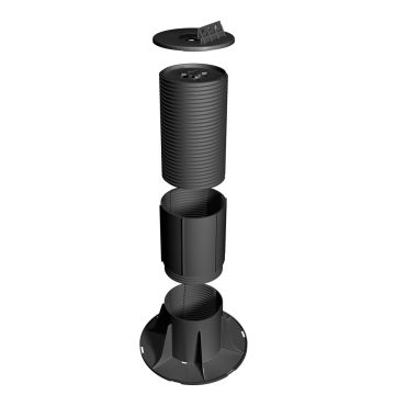 RynoDeckSupport RDF-4 Fixed Head Adjustable Decking Pedestals - from About Roofing Supplies Limited