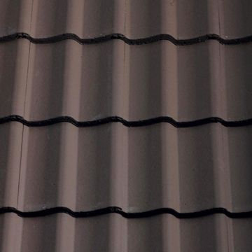 Sandtoft Double Pantile Concrete Interlocking Roof Tiles Brown - from About Roofing Supplies Limited
