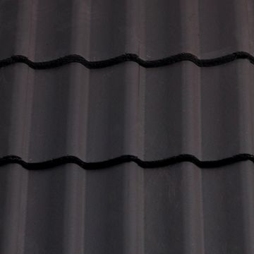 Sandtoft Double Pantile Concrete Interlocking Roof Tiles Dark Grey - from About Roofing Supplies Limited