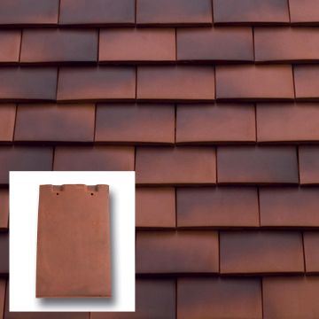 Sandtoft Humber Clay Machine Made Plain Tile - from About Roofing Supplies Limited
