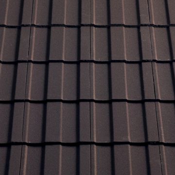 Sandtoft Lindum Concrete Interlocking Roof Tile Antique Brown - from About Roofing Supplies Limited