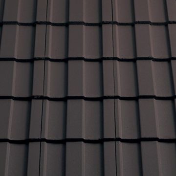 Sandtoft Lindum Concrete Interlocking Roof Tile Brown - from About Roofing Supplies Limited