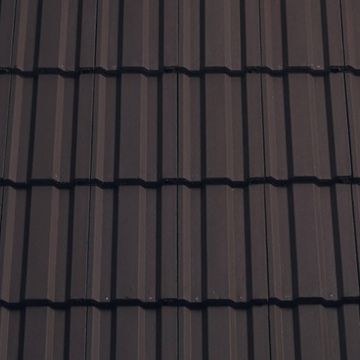 Sandtoft Standard Pattern Concrete Roof Tiles Dark Grey - from About Roofing Supplies Limited